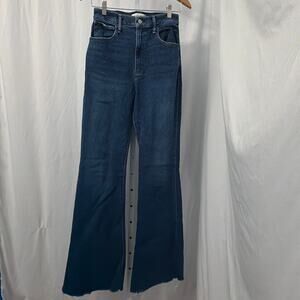 Abercrombie & Fitch Dark Blue Flare Jeans